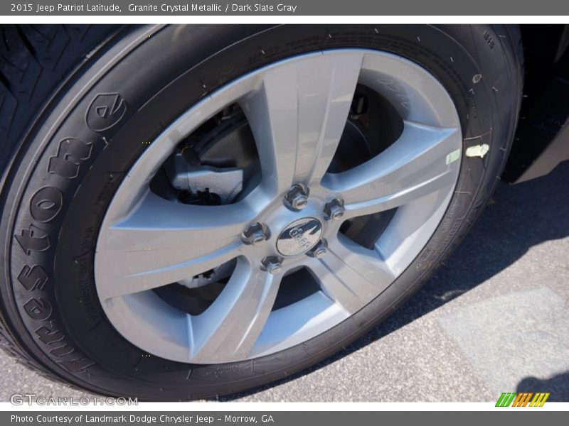 Granite Crystal Metallic / Dark Slate Gray 2015 Jeep Patriot Latitude