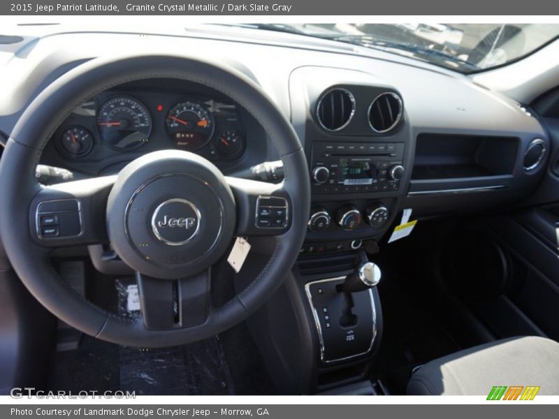 Granite Crystal Metallic / Dark Slate Gray 2015 Jeep Patriot Latitude