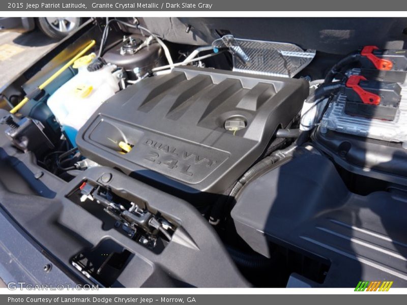 Granite Crystal Metallic / Dark Slate Gray 2015 Jeep Patriot Latitude