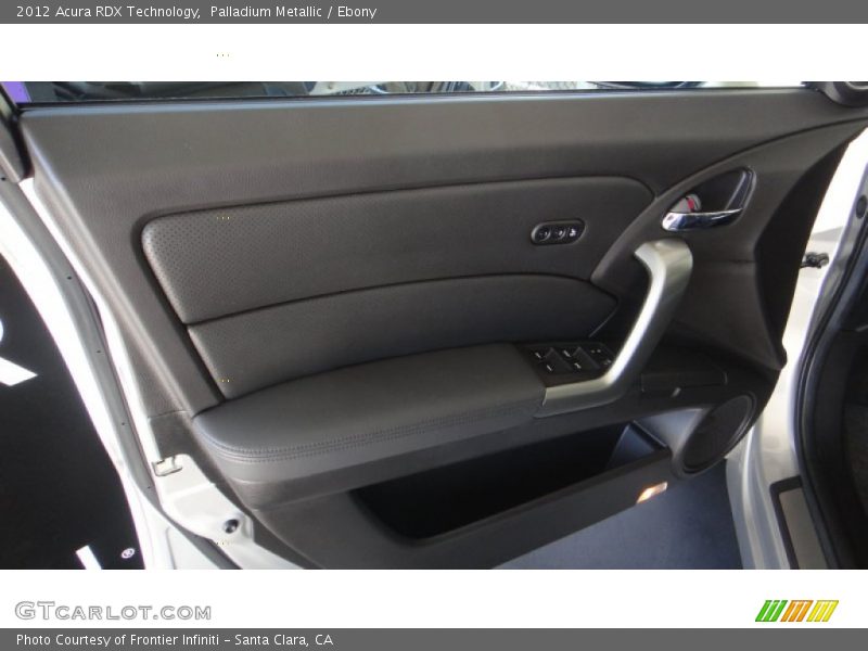Palladium Metallic / Ebony 2012 Acura RDX Technology