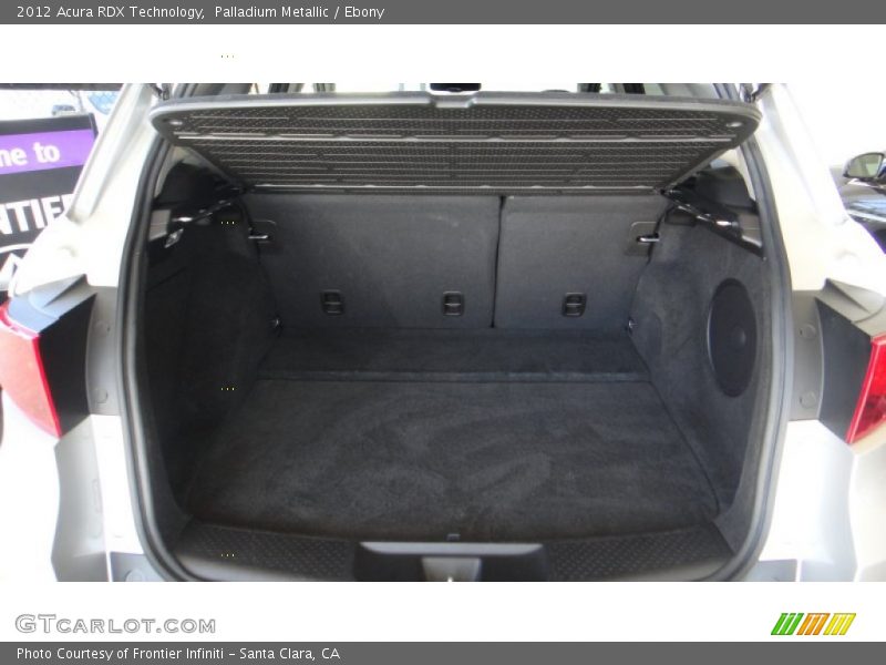 Palladium Metallic / Ebony 2012 Acura RDX Technology