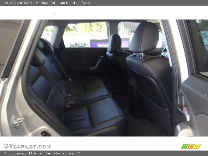 Palladium Metallic / Ebony 2012 Acura RDX Technology