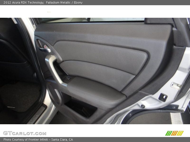 Palladium Metallic / Ebony 2012 Acura RDX Technology