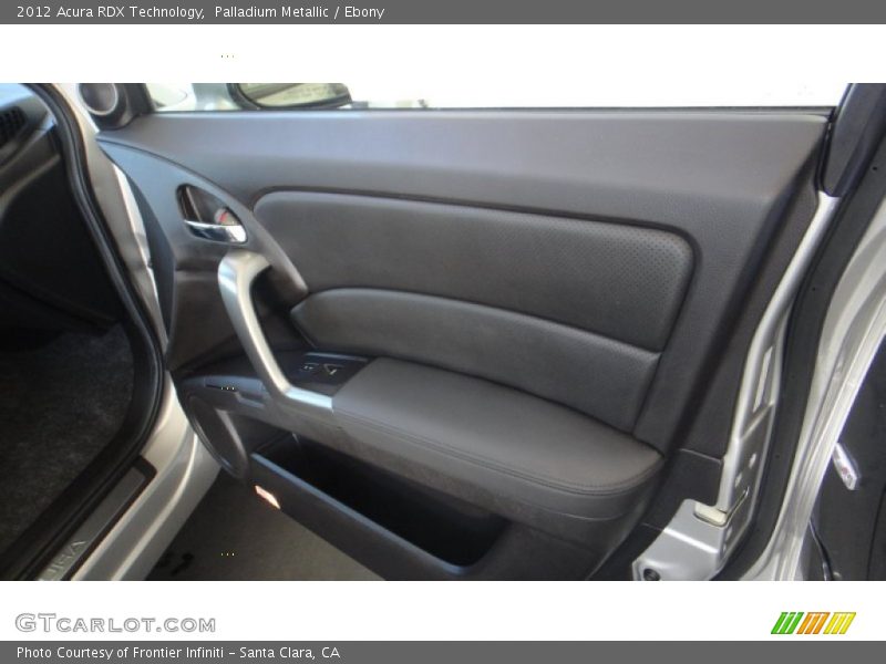 Palladium Metallic / Ebony 2012 Acura RDX Technology