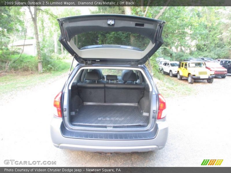 Diamond Gray Metallic / Off Black 2009 Subaru Outback 2.5i Limited Wagon