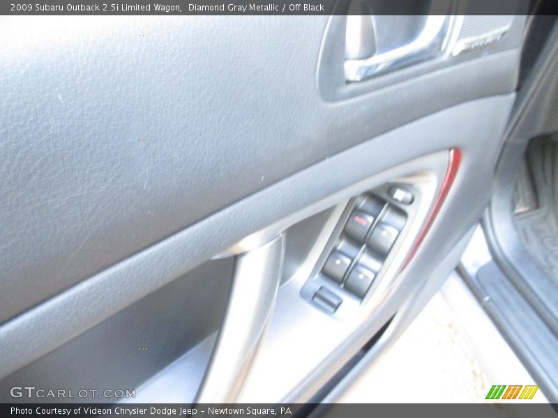 Diamond Gray Metallic / Off Black 2009 Subaru Outback 2.5i Limited Wagon