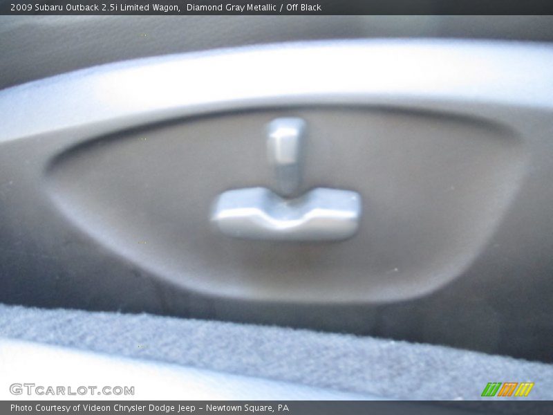 Diamond Gray Metallic / Off Black 2009 Subaru Outback 2.5i Limited Wagon