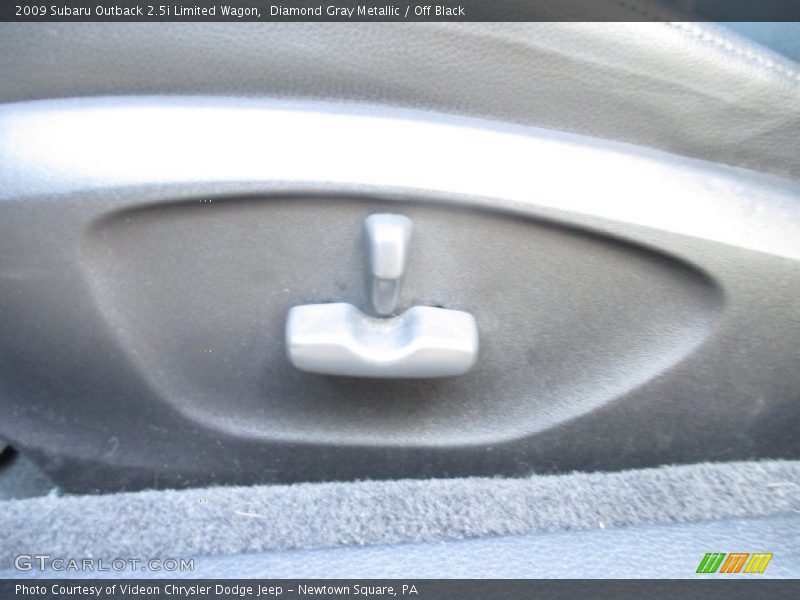 Diamond Gray Metallic / Off Black 2009 Subaru Outback 2.5i Limited Wagon