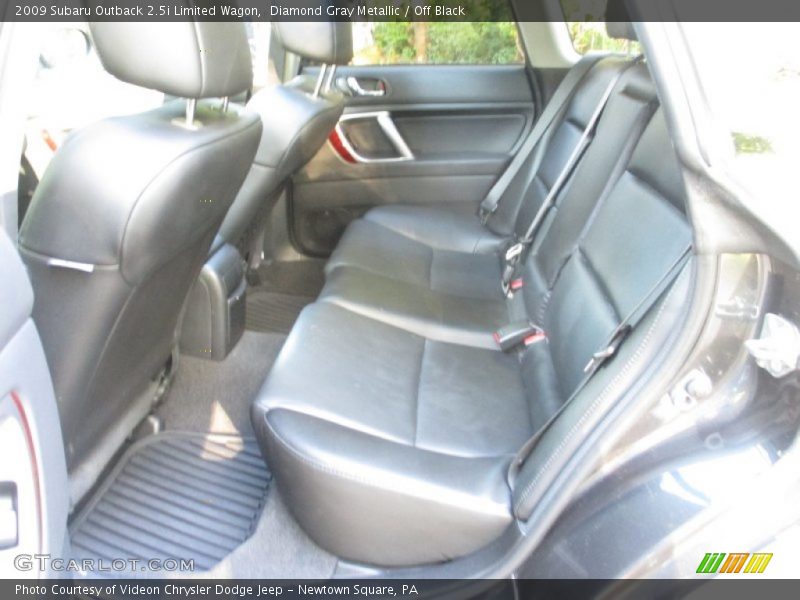 Diamond Gray Metallic / Off Black 2009 Subaru Outback 2.5i Limited Wagon