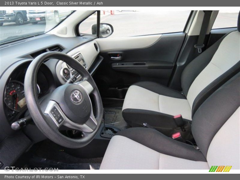 Classic Silver Metallic / Ash 2013 Toyota Yaris L 5 Door
