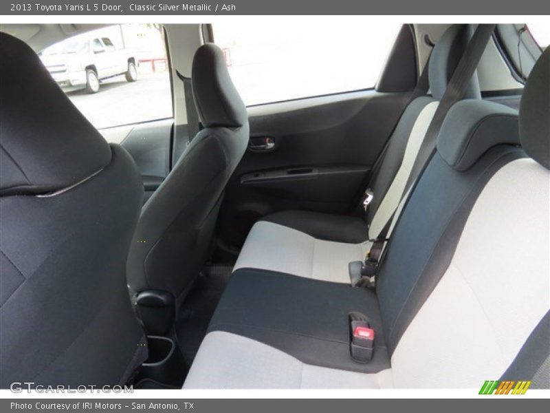 Classic Silver Metallic / Ash 2013 Toyota Yaris L 5 Door