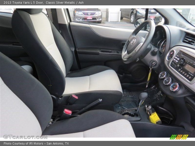 Classic Silver Metallic / Ash 2013 Toyota Yaris L 5 Door