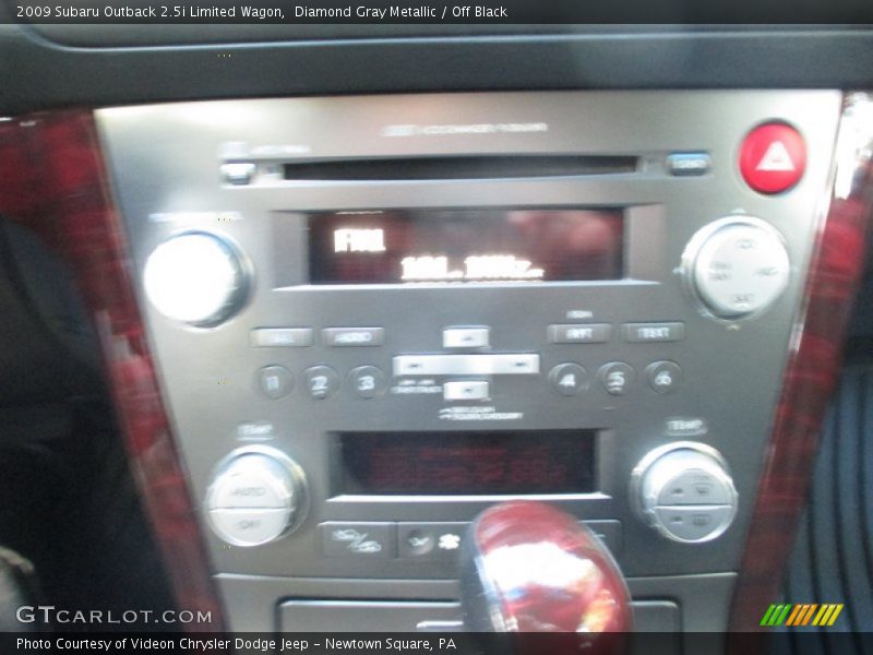 Diamond Gray Metallic / Off Black 2009 Subaru Outback 2.5i Limited Wagon