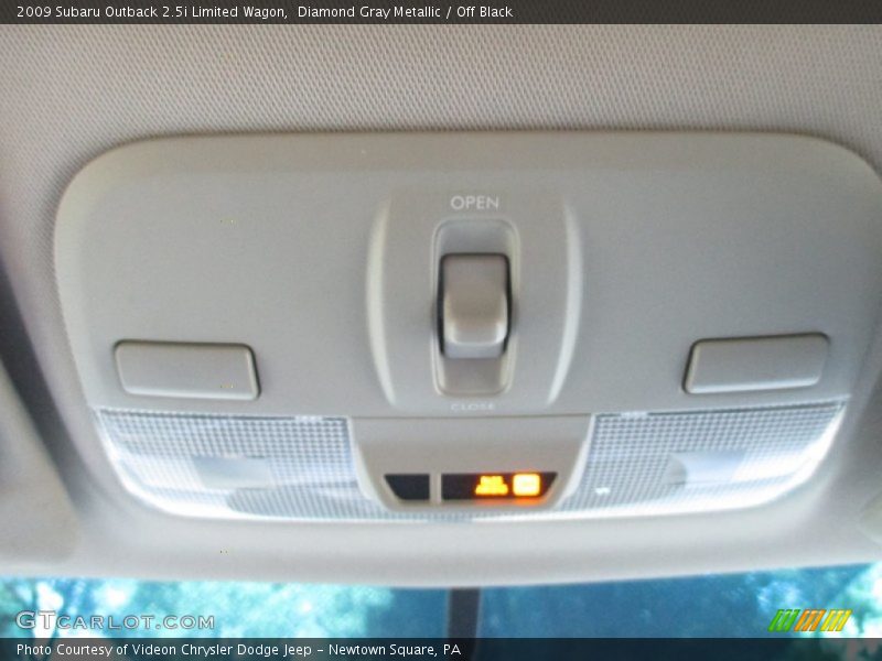 Diamond Gray Metallic / Off Black 2009 Subaru Outback 2.5i Limited Wagon