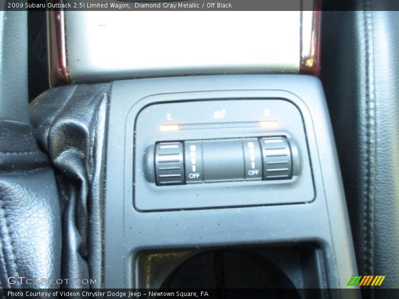 Diamond Gray Metallic / Off Black 2009 Subaru Outback 2.5i Limited Wagon