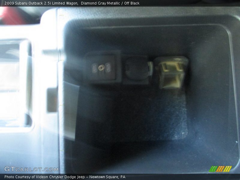 Diamond Gray Metallic / Off Black 2009 Subaru Outback 2.5i Limited Wagon