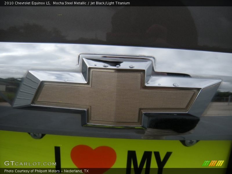 Mocha Steel Metallic / Jet Black/Light Titanium 2010 Chevrolet Equinox LS