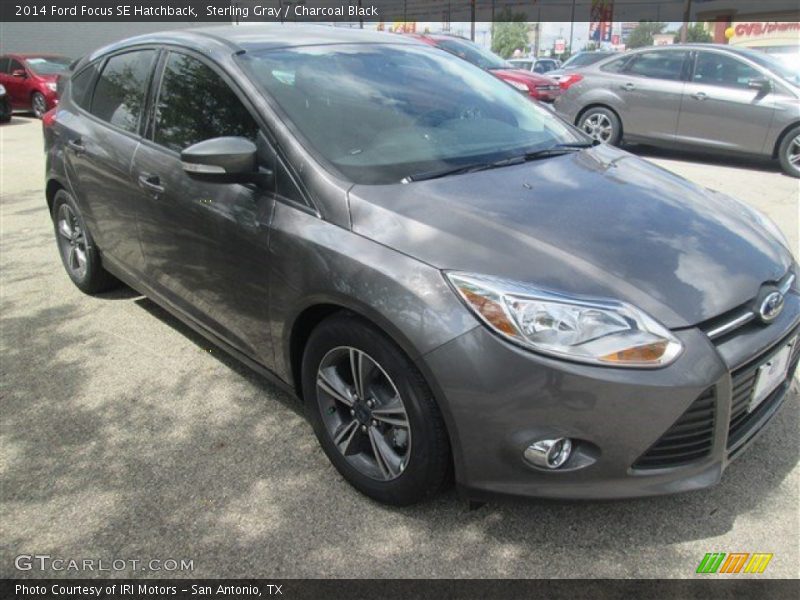 Sterling Gray / Charcoal Black 2014 Ford Focus SE Hatchback