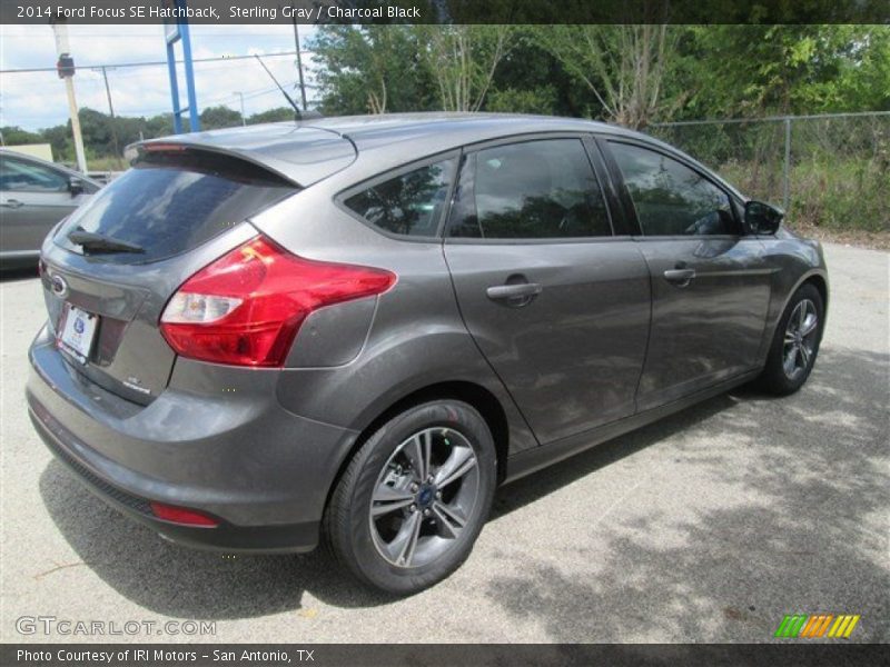 Sterling Gray / Charcoal Black 2014 Ford Focus SE Hatchback