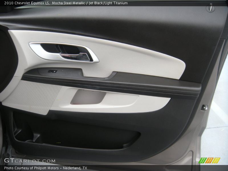 Mocha Steel Metallic / Jet Black/Light Titanium 2010 Chevrolet Equinox LS