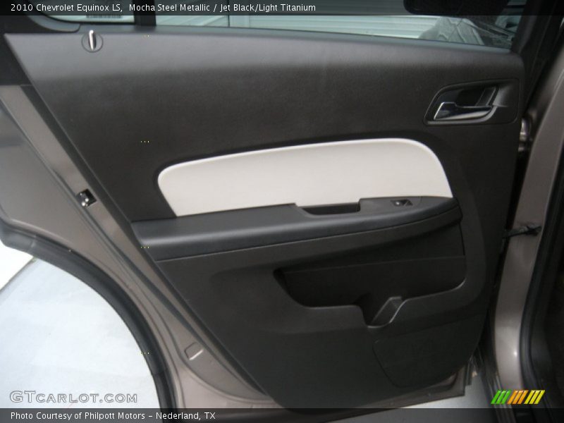 Mocha Steel Metallic / Jet Black/Light Titanium 2010 Chevrolet Equinox LS
