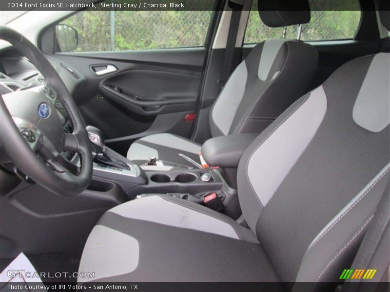 Sterling Gray / Charcoal Black 2014 Ford Focus SE Hatchback
