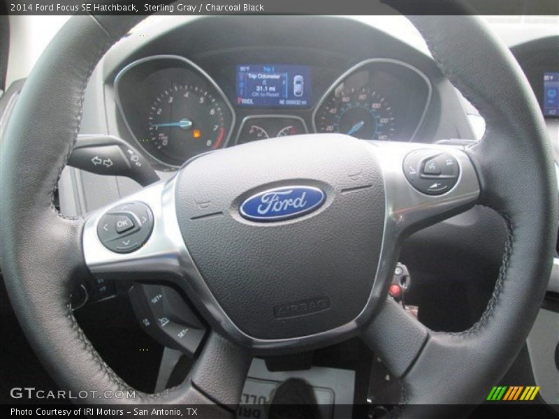Sterling Gray / Charcoal Black 2014 Ford Focus SE Hatchback
