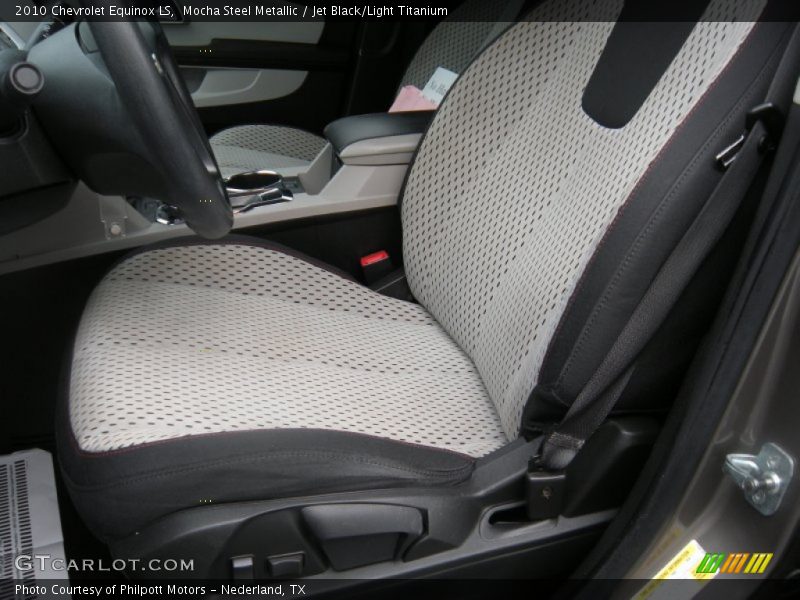 Mocha Steel Metallic / Jet Black/Light Titanium 2010 Chevrolet Equinox LS