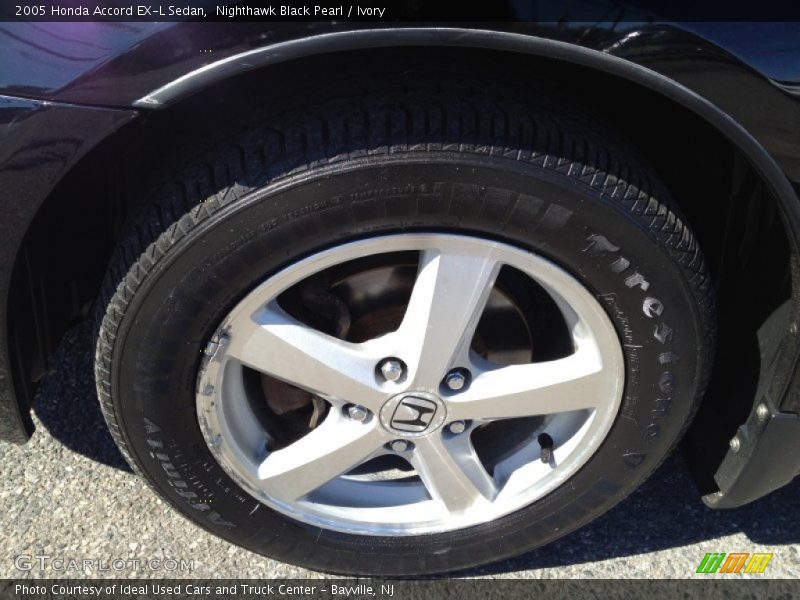 Nighthawk Black Pearl / Ivory 2005 Honda Accord EX-L Sedan