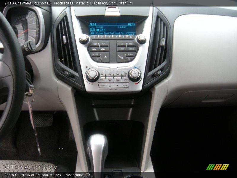 Mocha Steel Metallic / Jet Black/Light Titanium 2010 Chevrolet Equinox LS