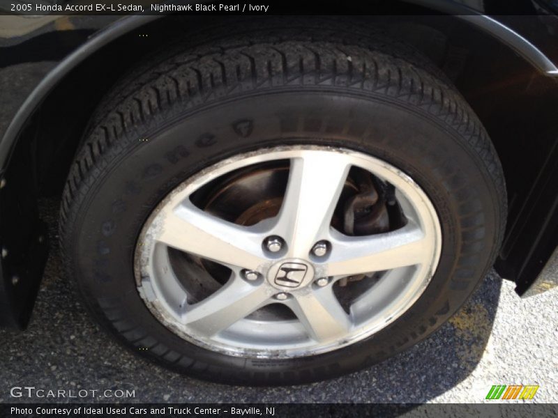 Nighthawk Black Pearl / Ivory 2005 Honda Accord EX-L Sedan