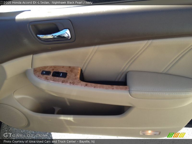 Nighthawk Black Pearl / Ivory 2005 Honda Accord EX-L Sedan