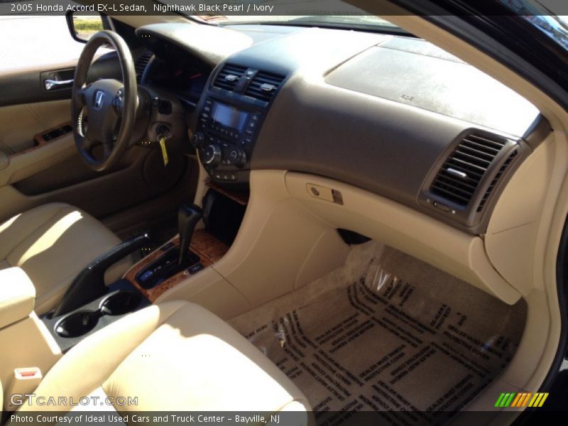 Nighthawk Black Pearl / Ivory 2005 Honda Accord EX-L Sedan