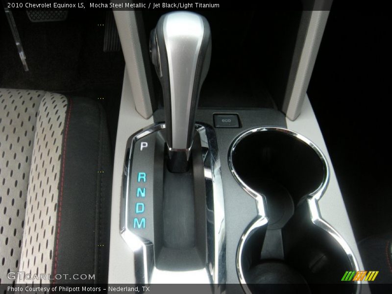 Mocha Steel Metallic / Jet Black/Light Titanium 2010 Chevrolet Equinox LS