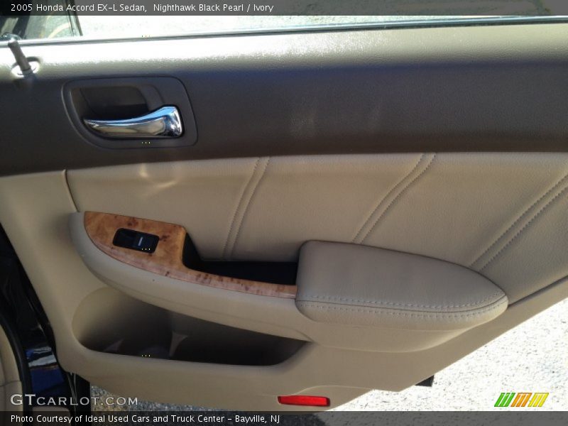 Nighthawk Black Pearl / Ivory 2005 Honda Accord EX-L Sedan