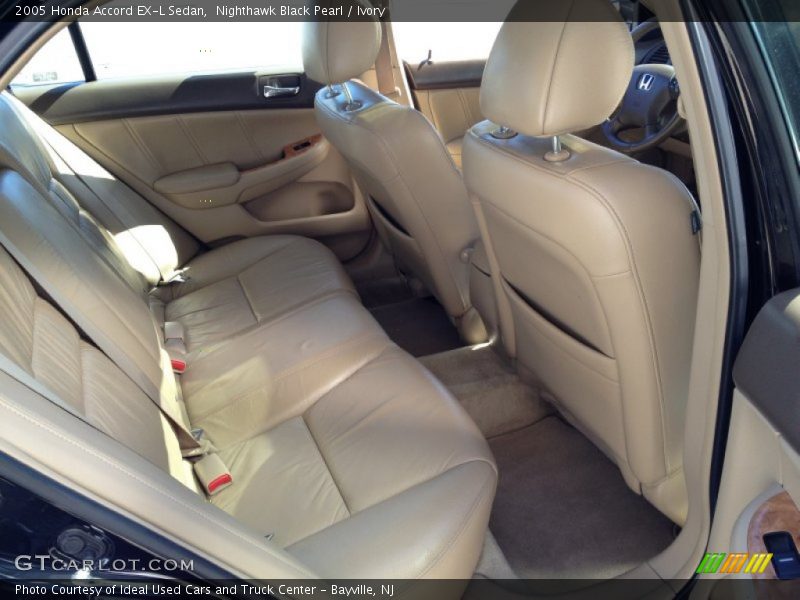 Nighthawk Black Pearl / Ivory 2005 Honda Accord EX-L Sedan