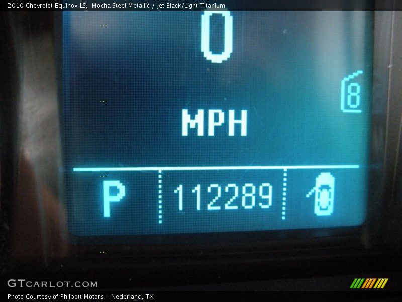 Mocha Steel Metallic / Jet Black/Light Titanium 2010 Chevrolet Equinox LS