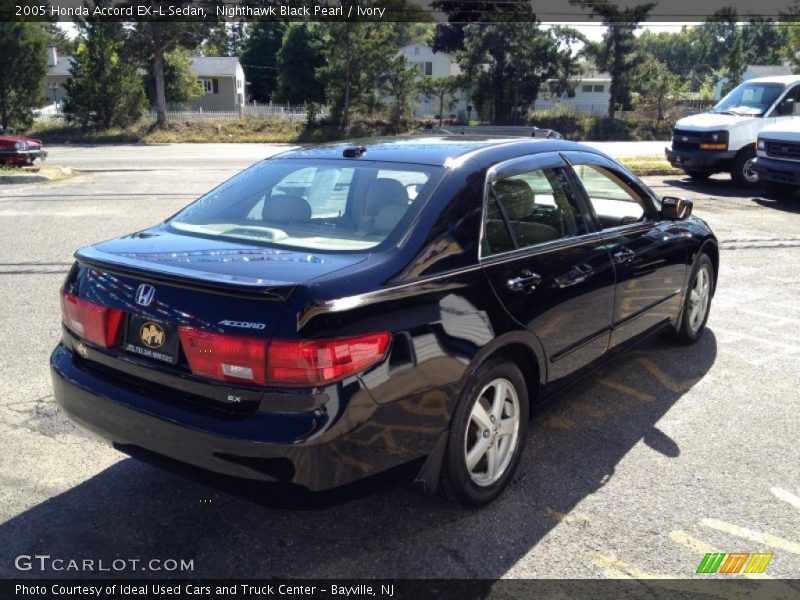 Nighthawk Black Pearl / Ivory 2005 Honda Accord EX-L Sedan