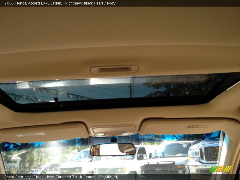 Nighthawk Black Pearl / Ivory 2005 Honda Accord EX-L Sedan