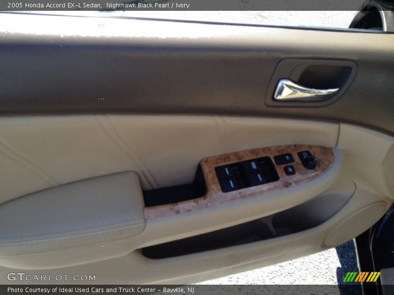 Nighthawk Black Pearl / Ivory 2005 Honda Accord EX-L Sedan