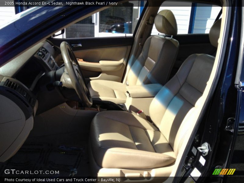 Nighthawk Black Pearl / Ivory 2005 Honda Accord EX-L Sedan