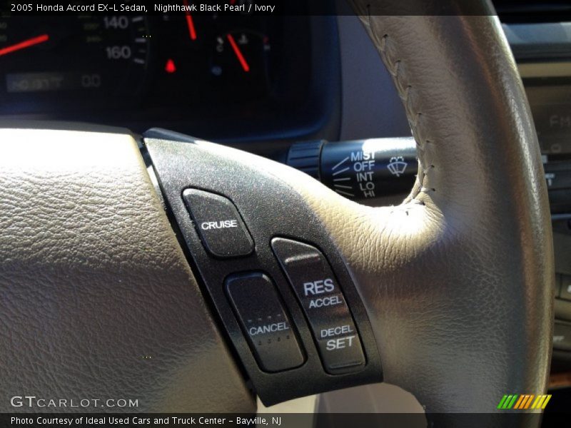 Nighthawk Black Pearl / Ivory 2005 Honda Accord EX-L Sedan