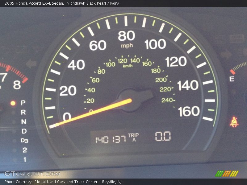 Nighthawk Black Pearl / Ivory 2005 Honda Accord EX-L Sedan