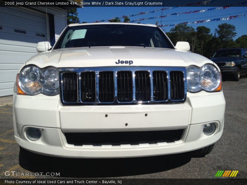 Stone White / Dark Slate Gray/Light Graystone 2008 Jeep Grand Cherokee Limited 4x4
