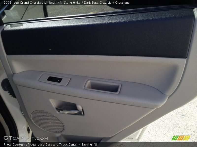 Stone White / Dark Slate Gray/Light Graystone 2008 Jeep Grand Cherokee Limited 4x4