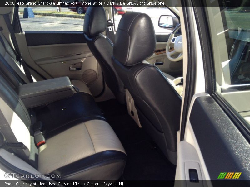 Stone White / Dark Slate Gray/Light Graystone 2008 Jeep Grand Cherokee Limited 4x4