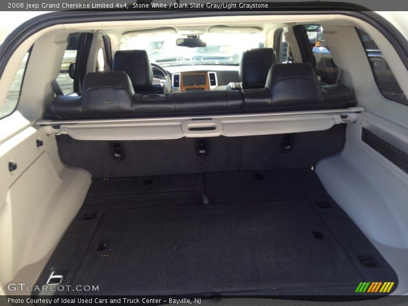 Stone White / Dark Slate Gray/Light Graystone 2008 Jeep Grand Cherokee Limited 4x4