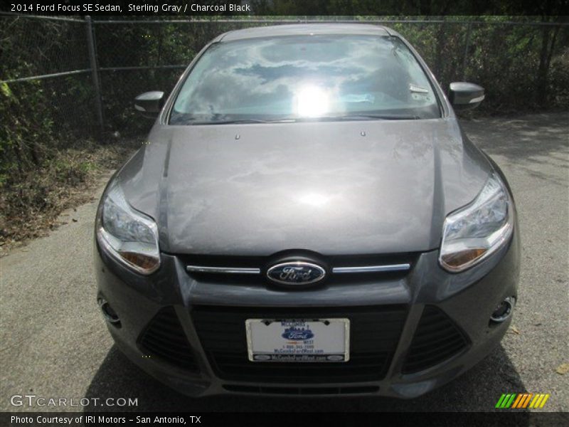 Sterling Gray / Charcoal Black 2014 Ford Focus SE Sedan