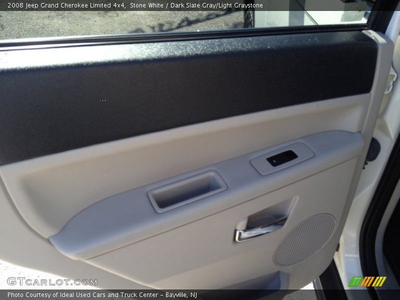 Stone White / Dark Slate Gray/Light Graystone 2008 Jeep Grand Cherokee Limited 4x4