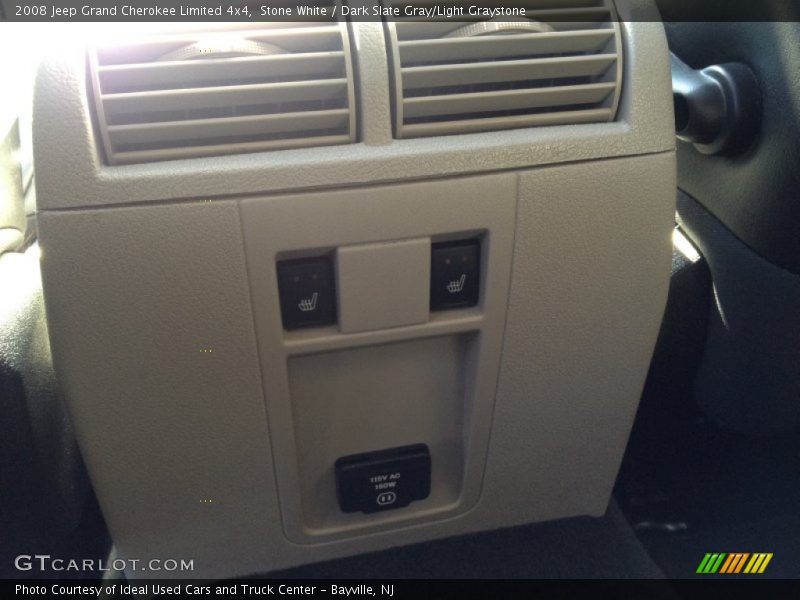 Stone White / Dark Slate Gray/Light Graystone 2008 Jeep Grand Cherokee Limited 4x4